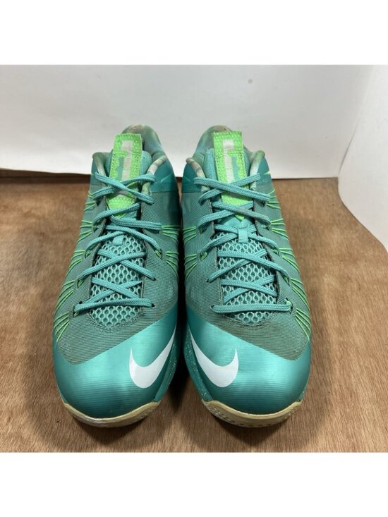 Nike Lebron 10 Low Men Size 11.5 579765-300 Easter Green Basketball Shoes main image 9